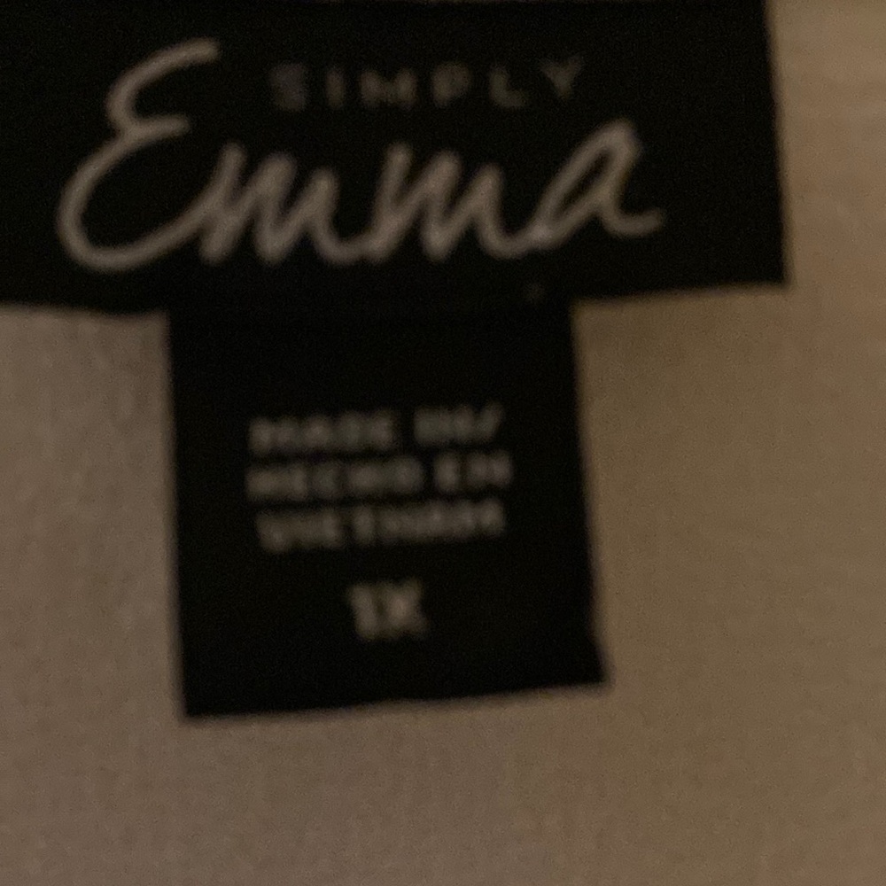 Lovely white plus size jacket by Simply Emma